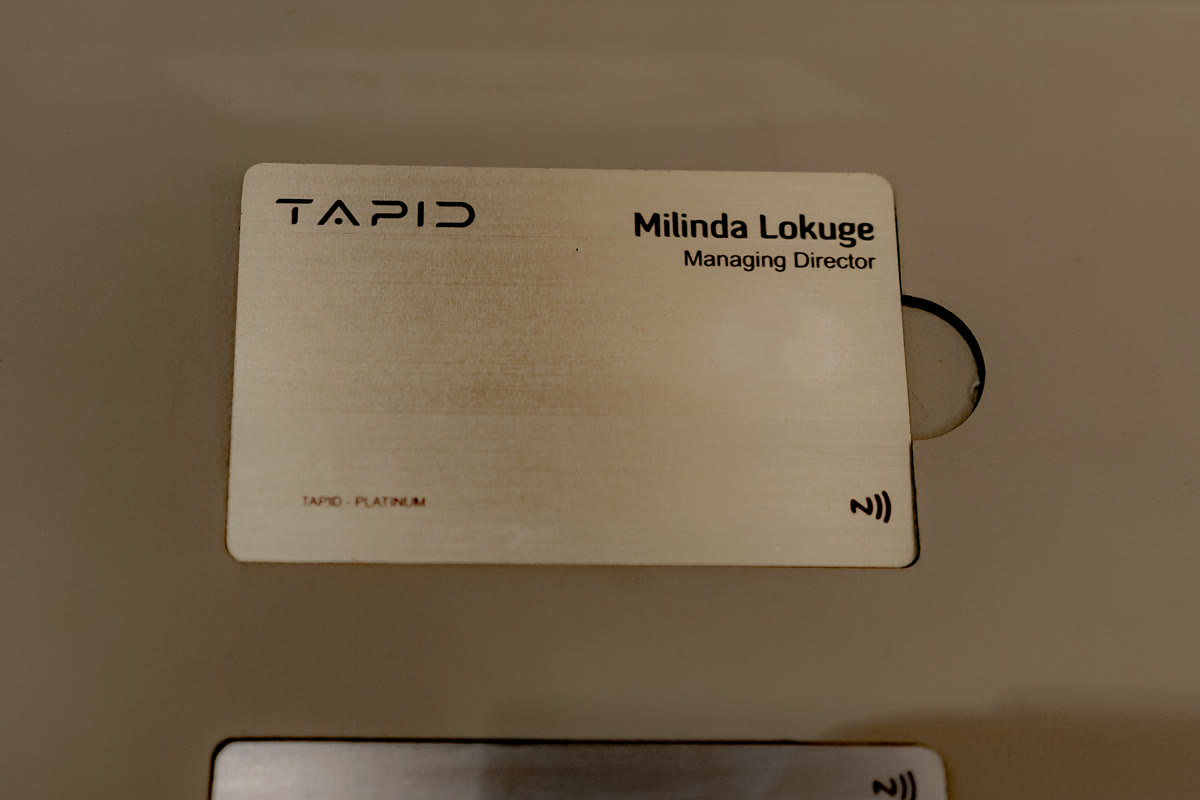 TapID metal card